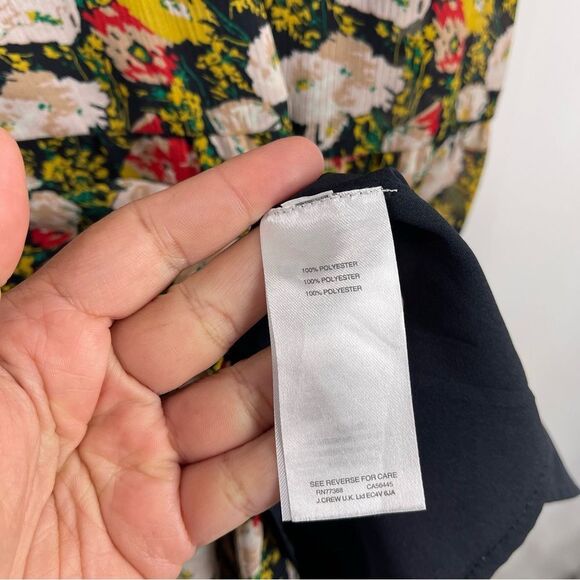 J. Crew Mercantile Floral Print Sleeveless Tiered Maxi Sun Dress Women's Size 2 - Picture 4 of 10